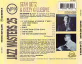 Stan Getz & Dizzy Gillespie - Verve Jazz Masters 25 (CD) Image